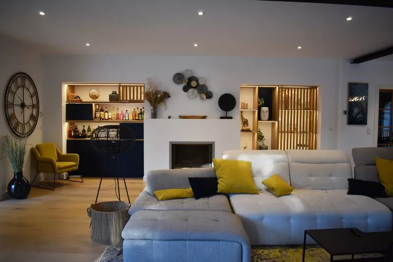 Rénovation totale d'une villa, Écully, MVA Intérieur